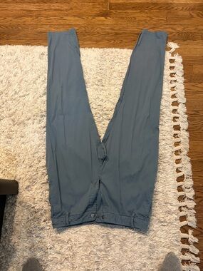 Birddogs Slim Stretch Khakis in Steel Blue
